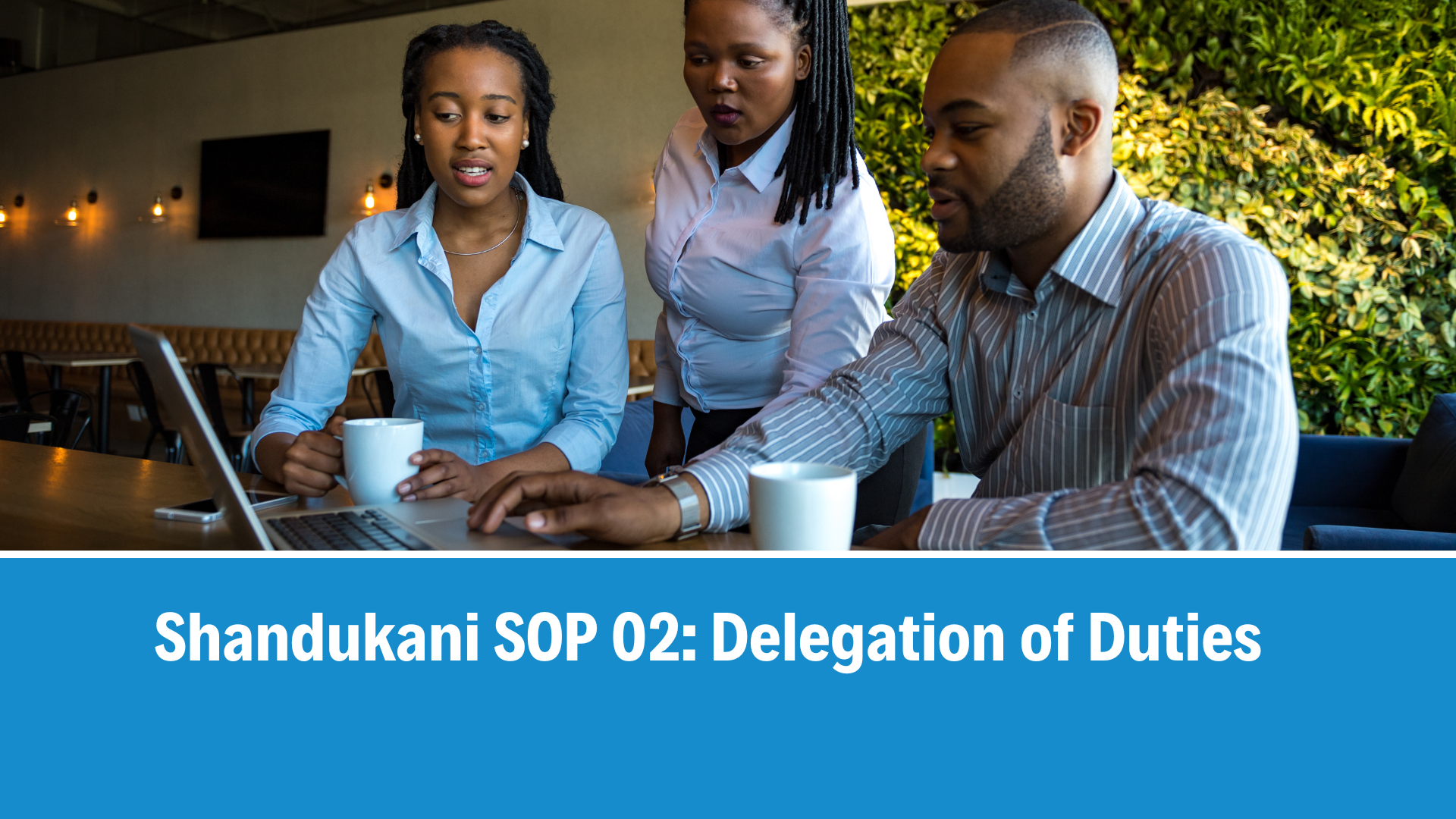 Shandukani SOP 02: Delegation of Duties, V5.1, 27 October 2025